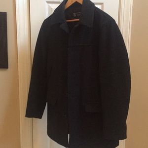 Men's wool quilted J Crew jacket